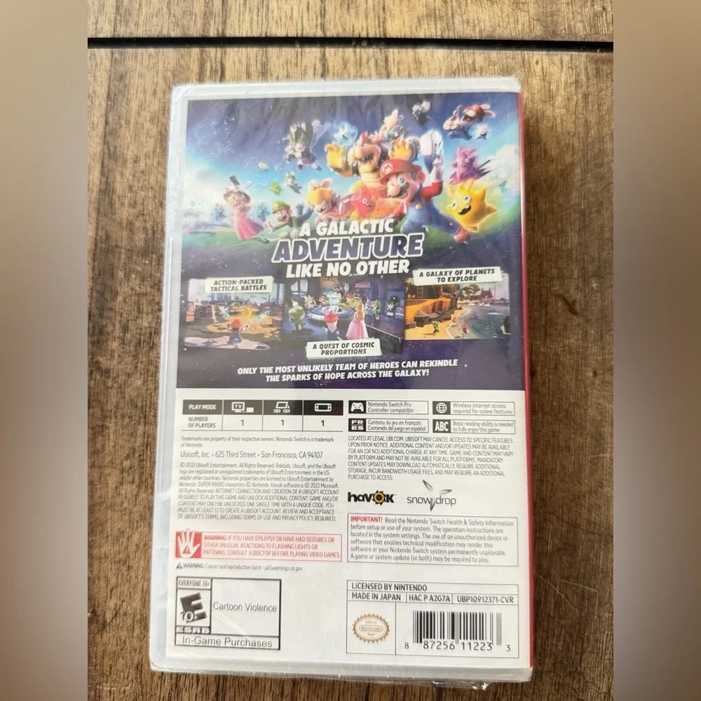 Mario + Rabbids: Sparks of Hope Launch Edition, Ubisoft, Nintendo Switch,